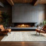 Louis De Poortere rug Antiquarian Ushak 9837 Ushak yenikapi light Ambiance 2