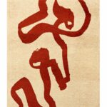 Louis De Poortere rug Craft Ribbon 9847 Imperial Red