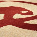 Louis De Poortere rug Craft Ribbon 9847 Imperial Red zoom 2