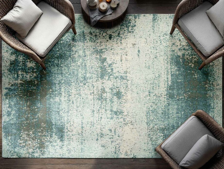 Louis De Poortere rug Mad Men Virgin Land 9656 Virgin Land Neptune Ambiance
