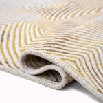Louis De Poortere rug Meditation Coral 9799 Yellowhippy fold