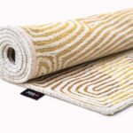 Louis De Poortere rug Meditation Coral 9799 Yellowhippy roll