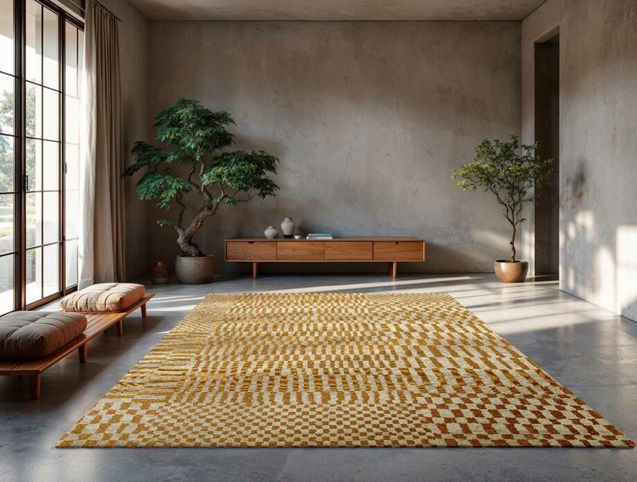 Louis De Poortere rug Structures Berber 9648 Berber Erg Ambiance