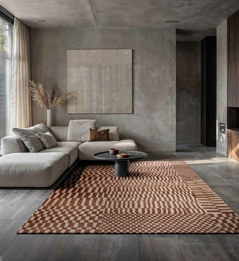 Louis De Poortere rug Structures Berber 9653 Berber Ksar Ambiance
